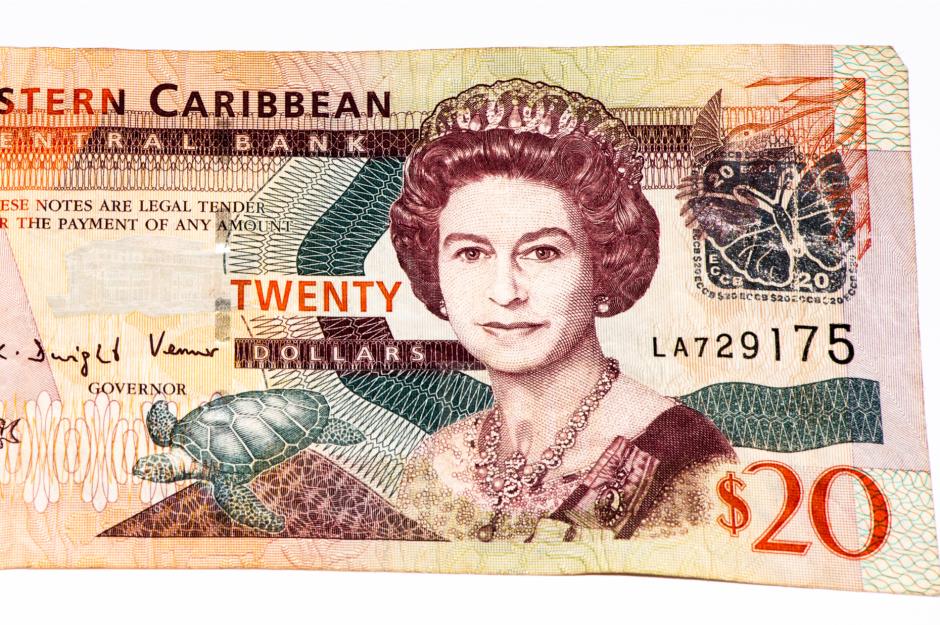 Eastern Caribbean $20 (circa 1993)